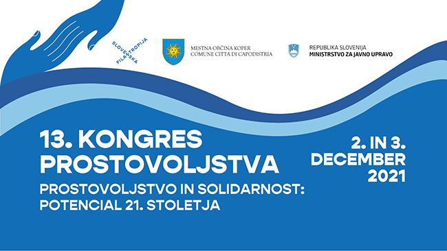 2021 13 slovenski kongres prostovoljstva slovenska filantropija